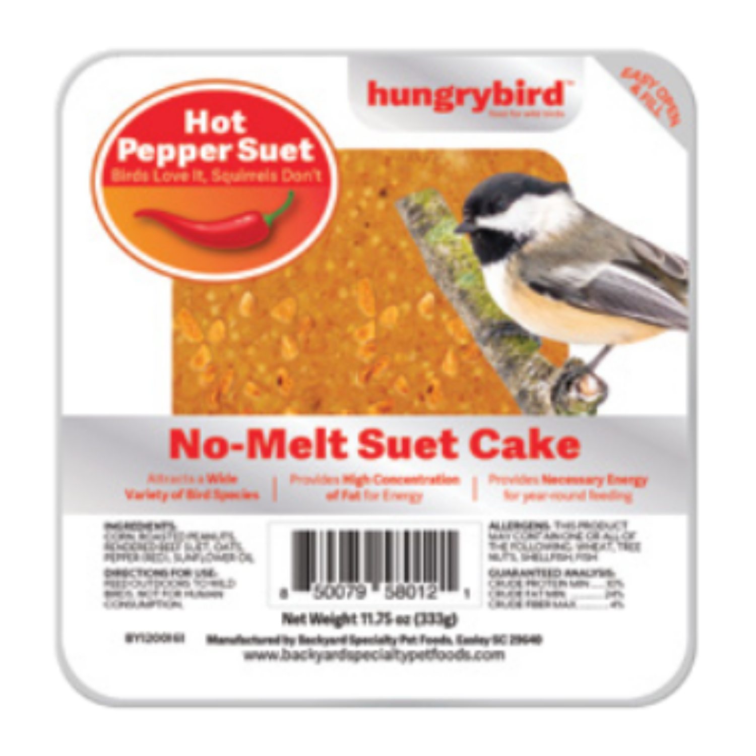 New Hot Pepper Suet Cake