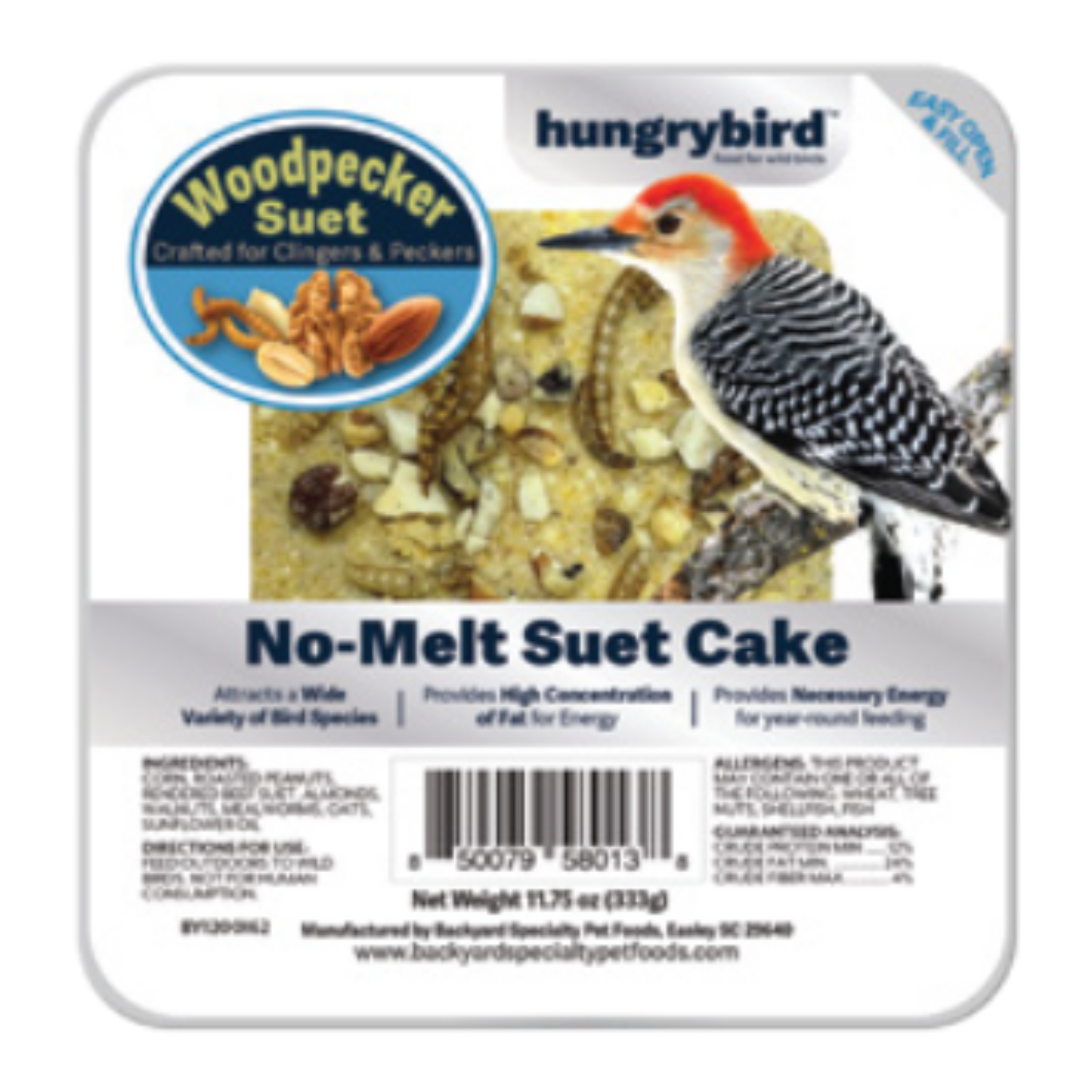 Woodpecker Suet Cake